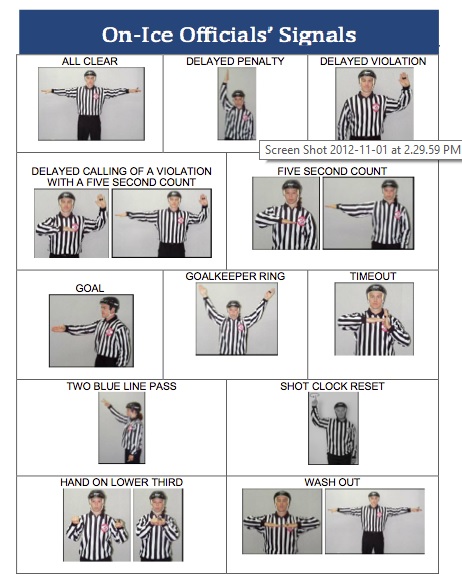 Referee Signals 1